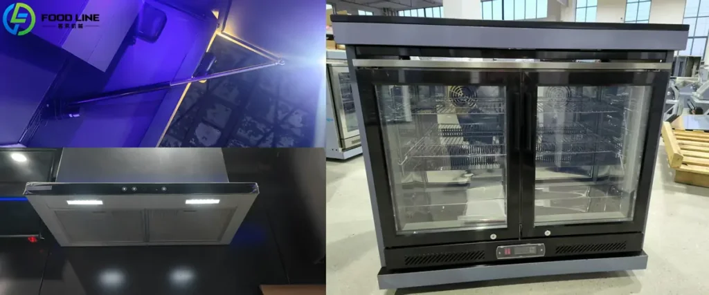 prefab outdoor kitchen equipment