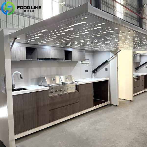 professional outdoor grill kitchen manufacturer
