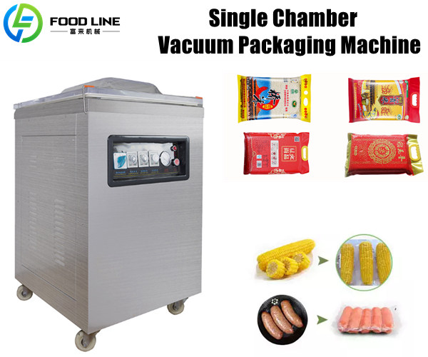 single chamber vacuum packing machine for food products