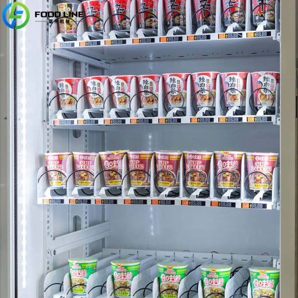 smart hot noodle vending machine