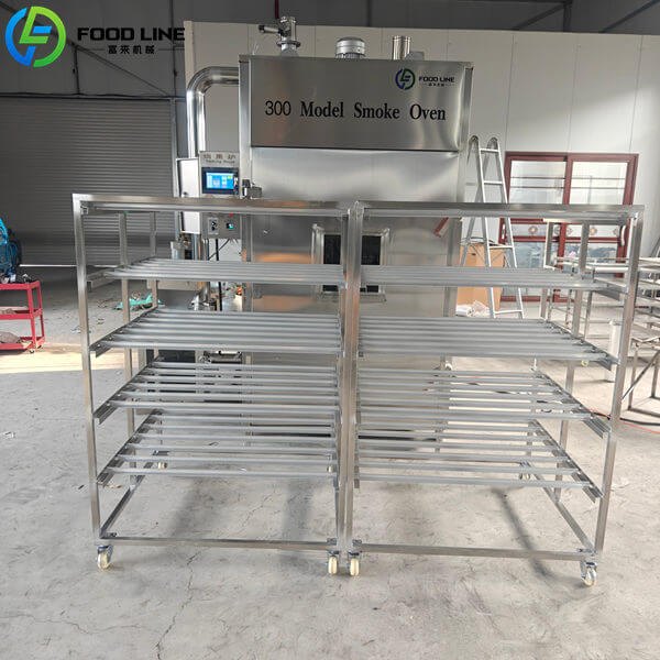 stainless steel smoking trolley
