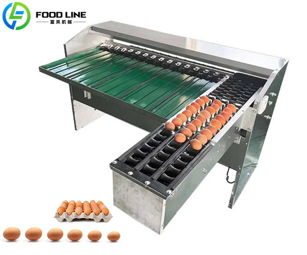 three lane automatic egg sorting grading machine