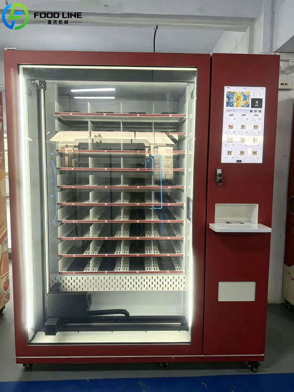touch screen bento vending machine