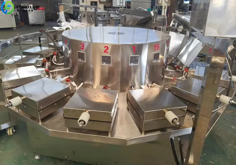 15 mold industrial egg roll machine for sale