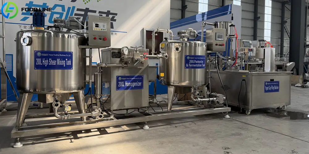 200l yogurt processing line for sale in liberia