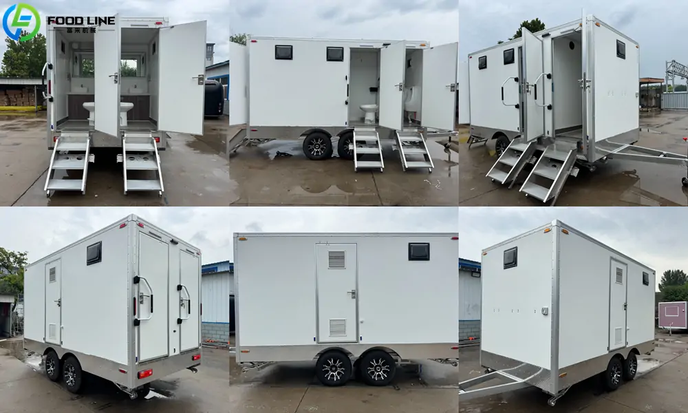 4 stall toilet trailer manufacturer