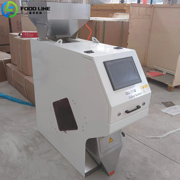 automatic color sorting machine for grain and beans