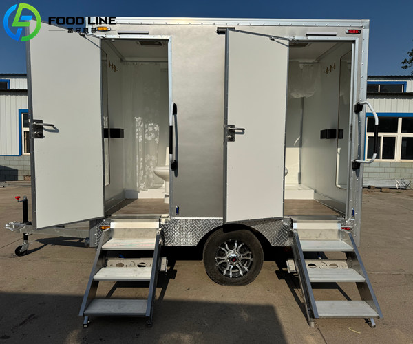 camping friendly portable toilet shower trailer for sale