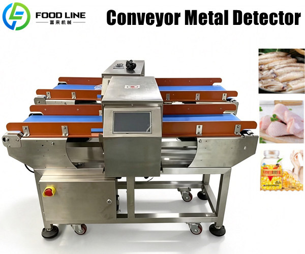 conveyor metal detector for food industry