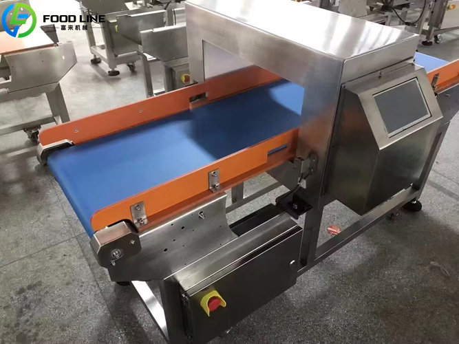 food conveyor metal detector with digital display