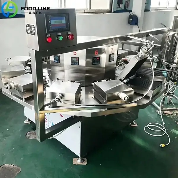 high capacity wafer roll production machine