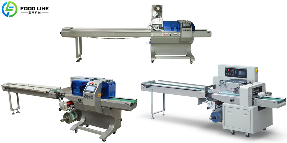 horizontal flow wrapping machines