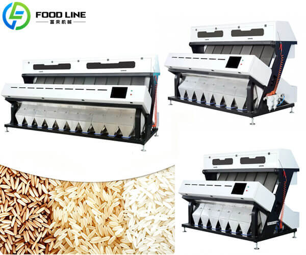 intelligent ccd rice sorting machine