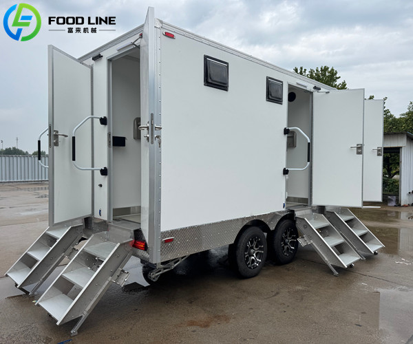 modular 4 stall restroom trailer for sale