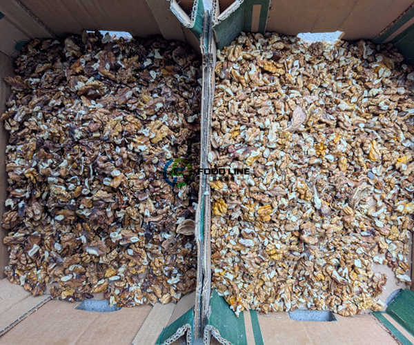 walnut color sorting results