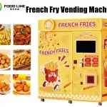 French Fry Vending Machine for Your Food Vending Business 27 inch touchscreen french fry vending machine