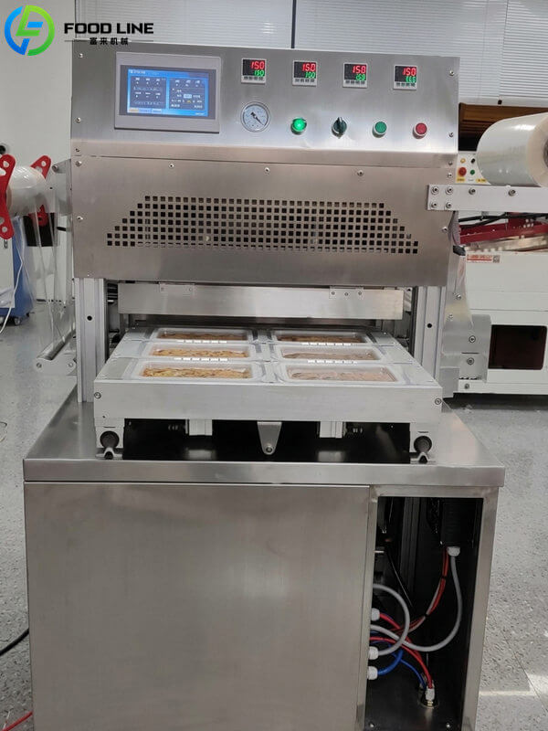 6 station map sealing machine