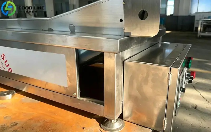 automated food processing fryer with customized configuration