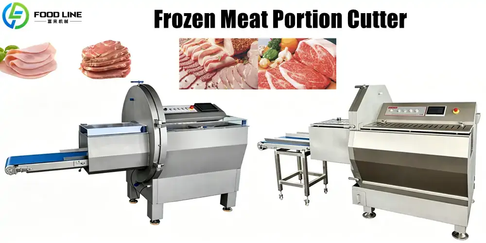 Frozen Meat Portion Cutter for Sale automatic frozen meat portion cutter