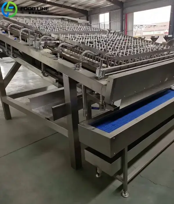 automatic shrimp peeling machine for seafood plants