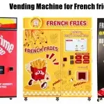 Vending Machine for French fries automatic vending machine for french fries