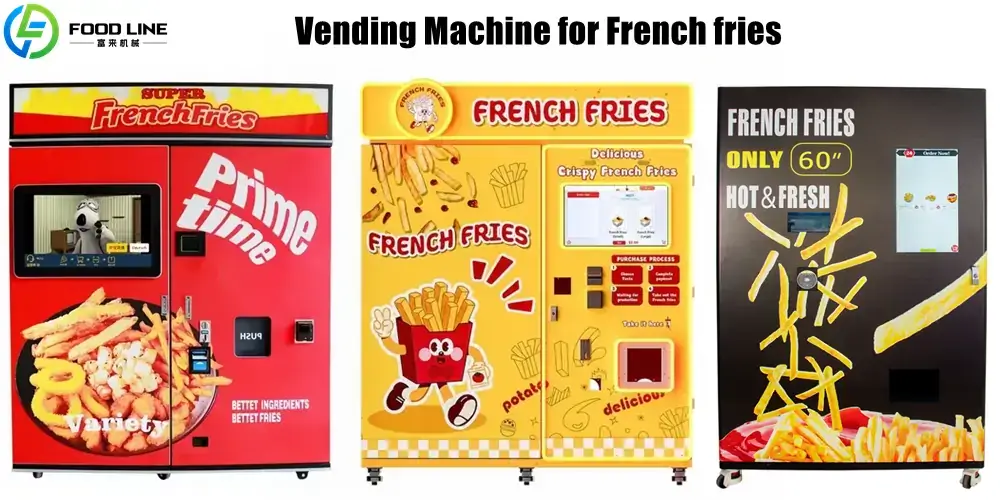 automatic vending machine for french fries