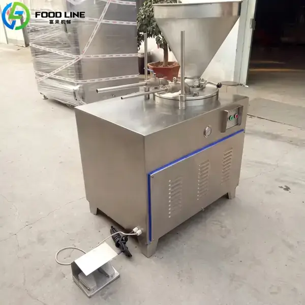 corrosion resistant commercial hydraulic sausage filling equipment