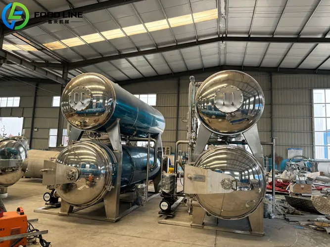 double tank water immersion retort