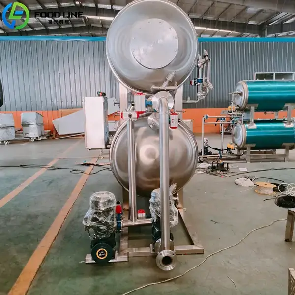 immersion type food retort machine