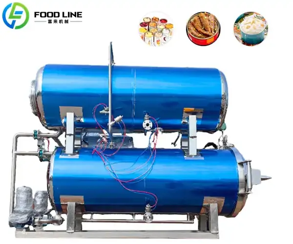 Food Retort Machine for High-Temperature Food Sterilization industrial food retort machine for sale
