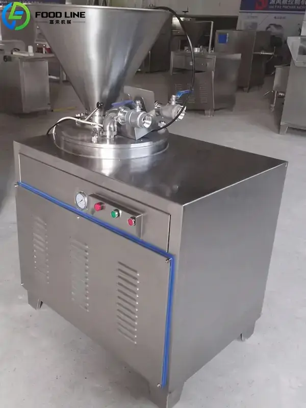 industrial sausage filling equipment with hydraulic system