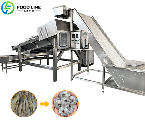industrial shrimp peeling equipment