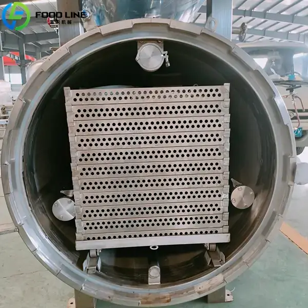 stainless steel high temperature sterilization retort