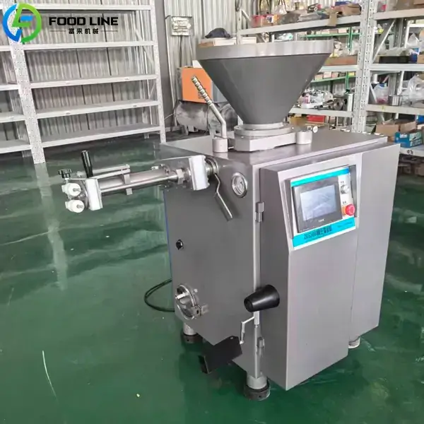 vacuum sausage stuffing equipment for precise portioning