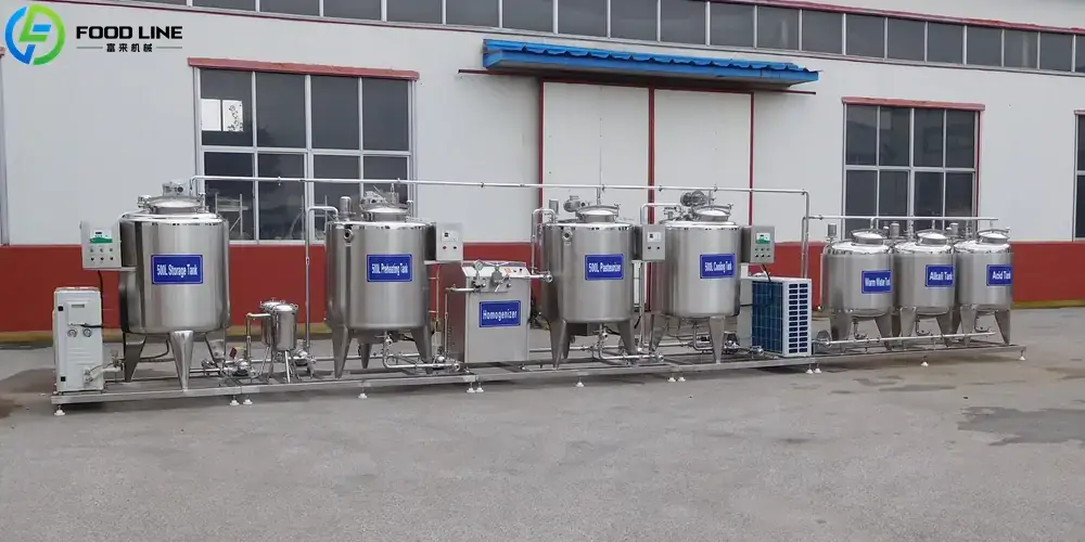 500l yogurt manufacturing line