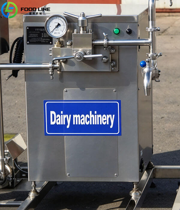 cip compatible milk homogenization equipment
