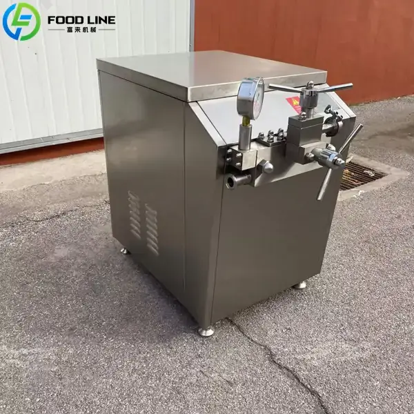 high pressure homogenization equipment for food processing