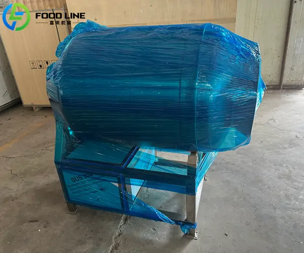 industrial vacuum tumbler for chicken marinating