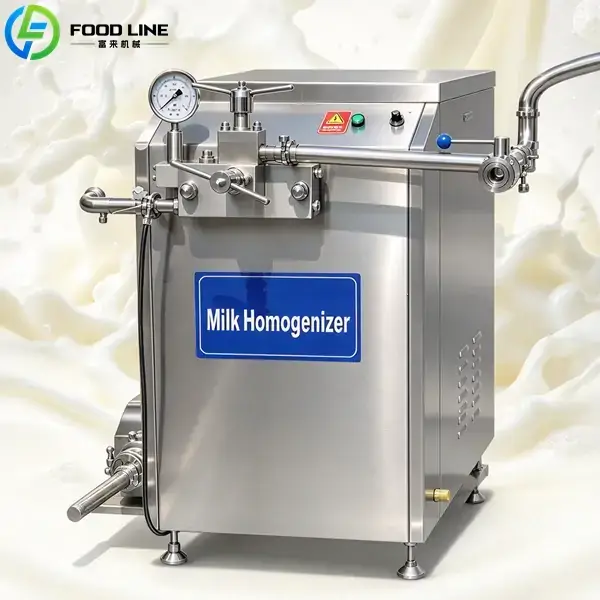 milk homogenizer for dairy product manufacturers