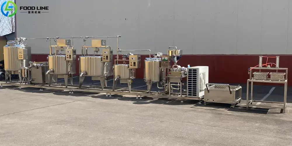 yogurt manufacturing equipment for dairy factory